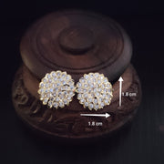 Divine Flower Orb Stud