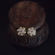 Flora Charm Studs