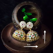 Moonlit Drop Jhumka