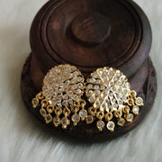 Grand Petal Halo Stud