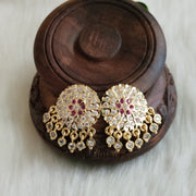 Grand Petal Halo Stud