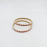 CharmCircle Bangles – Gold Plated Bangles (View 3) | Magizhi