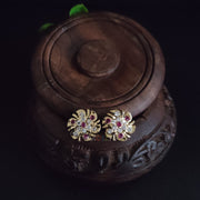 Flora Charm Studs
