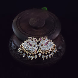 Lustre Swan Studs